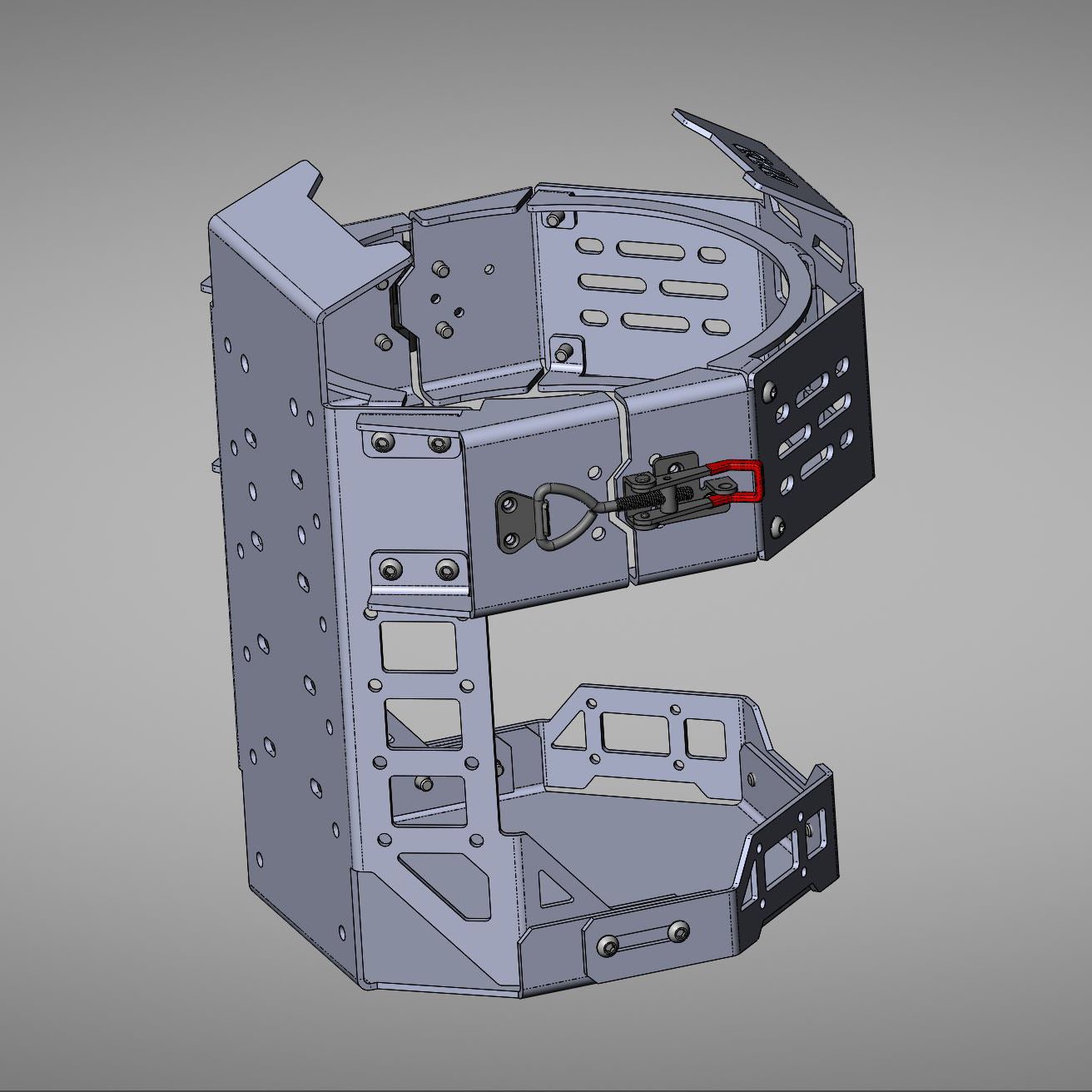 10LB Propane Tank Mount for Outdoor Adventures - TEQ Offroad