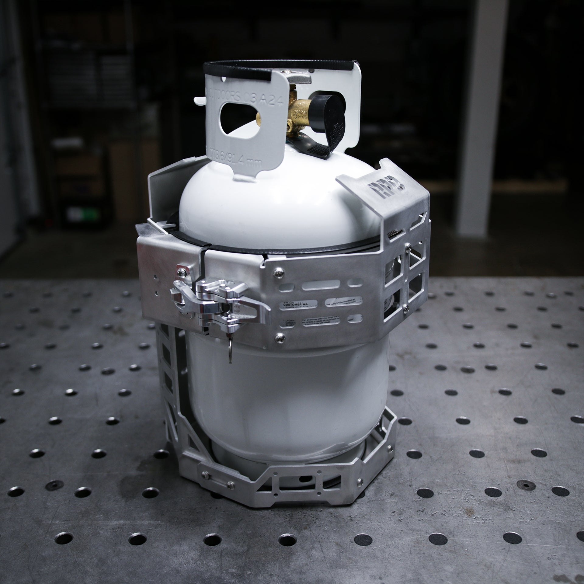 10LB Propane Tank Mount for Outdoor Adventures - TEQ Offroad