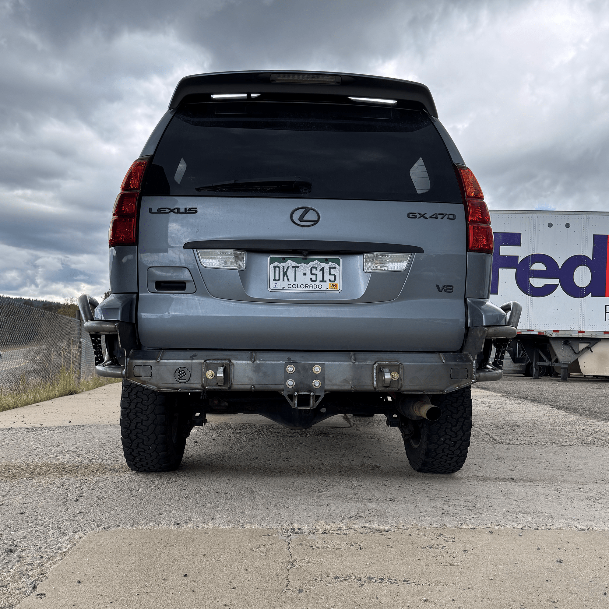 2003 - 2009 / Lexus GX470 / Rear Bumper - TEQ Offroad