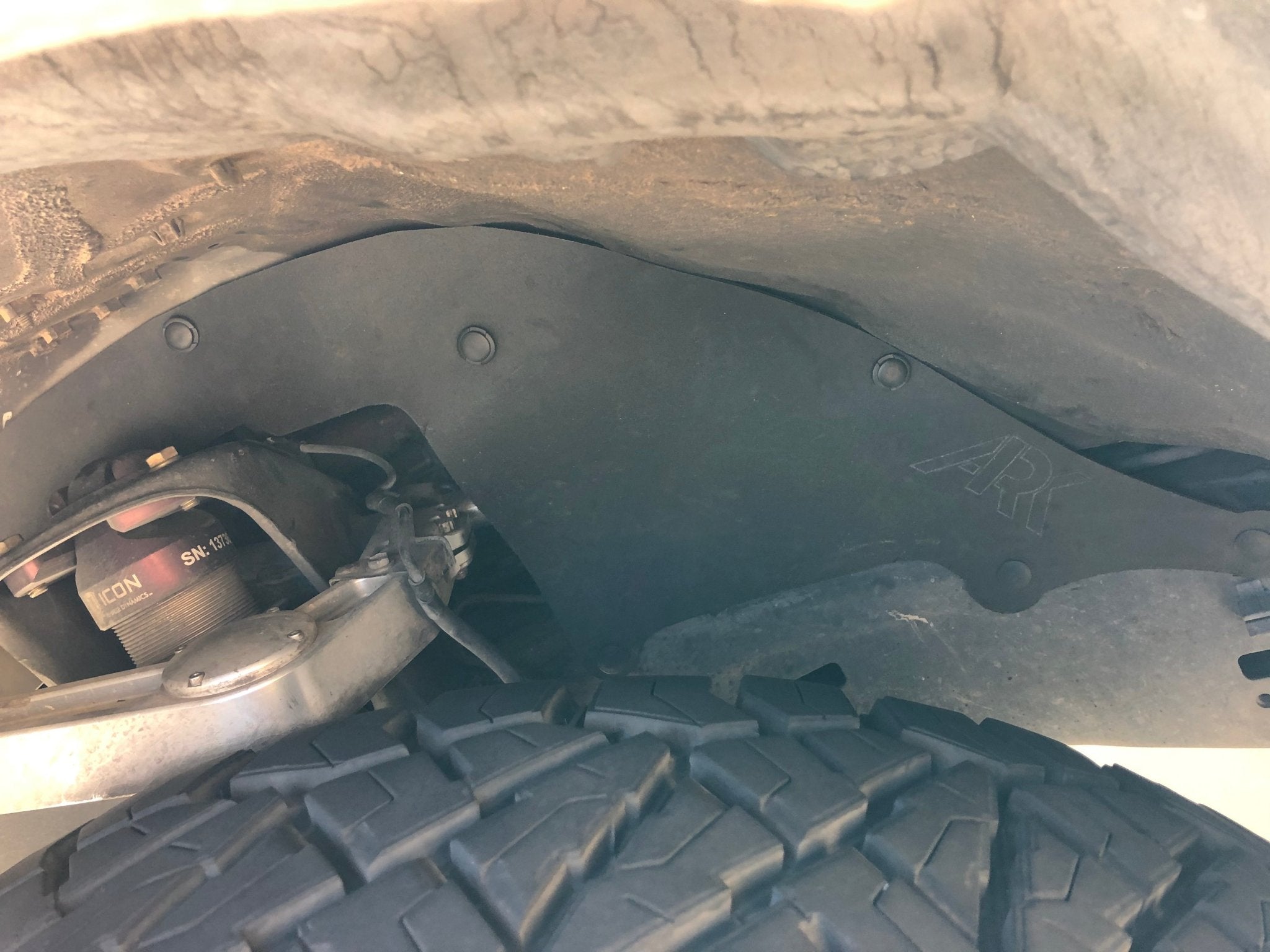 2003 - 2009 Toyota 4Runner Splash Guards - TEQ Offroad