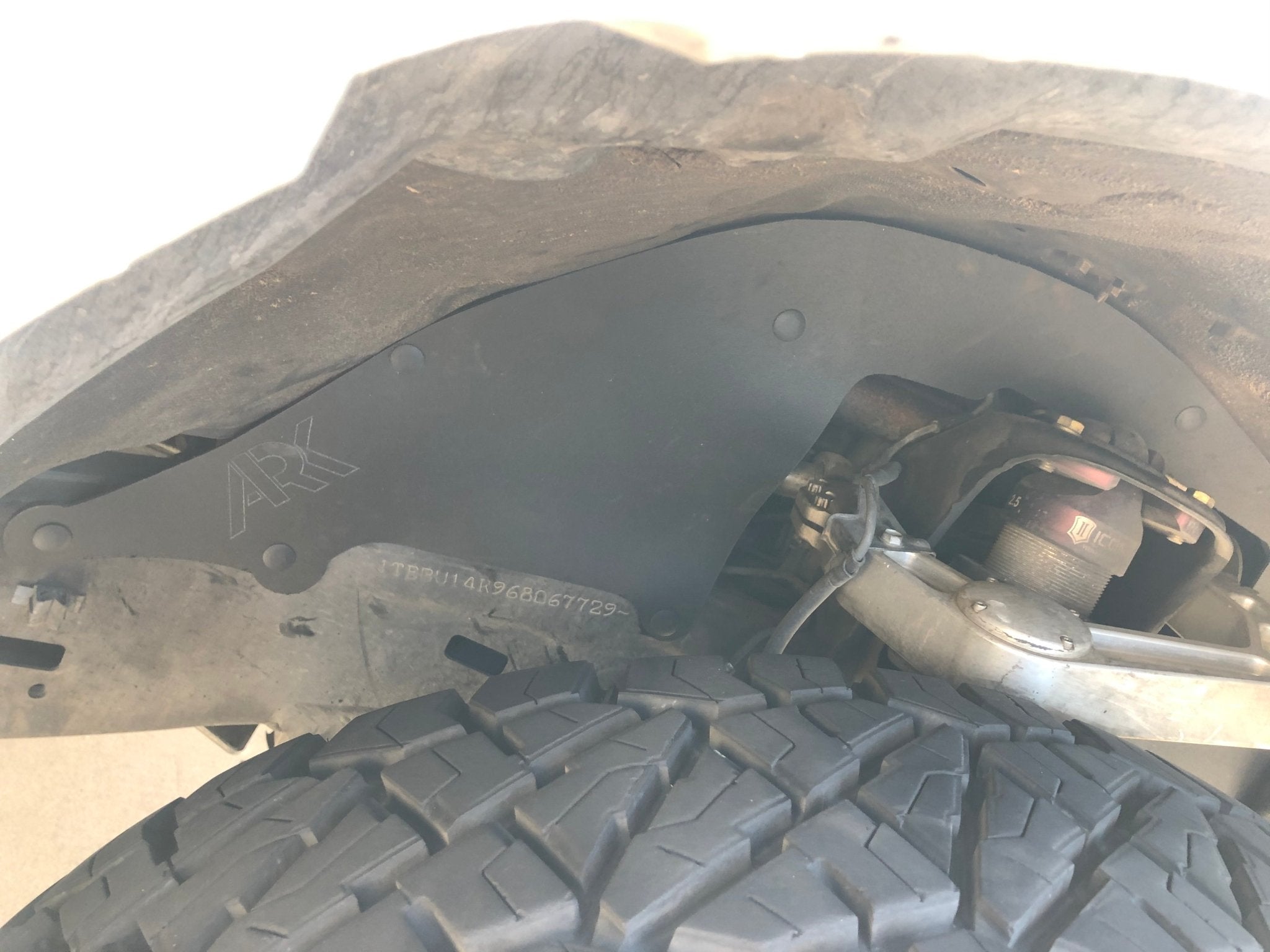 2003 - 2009 Toyota 4Runner Splash Guards - TEQ Offroad