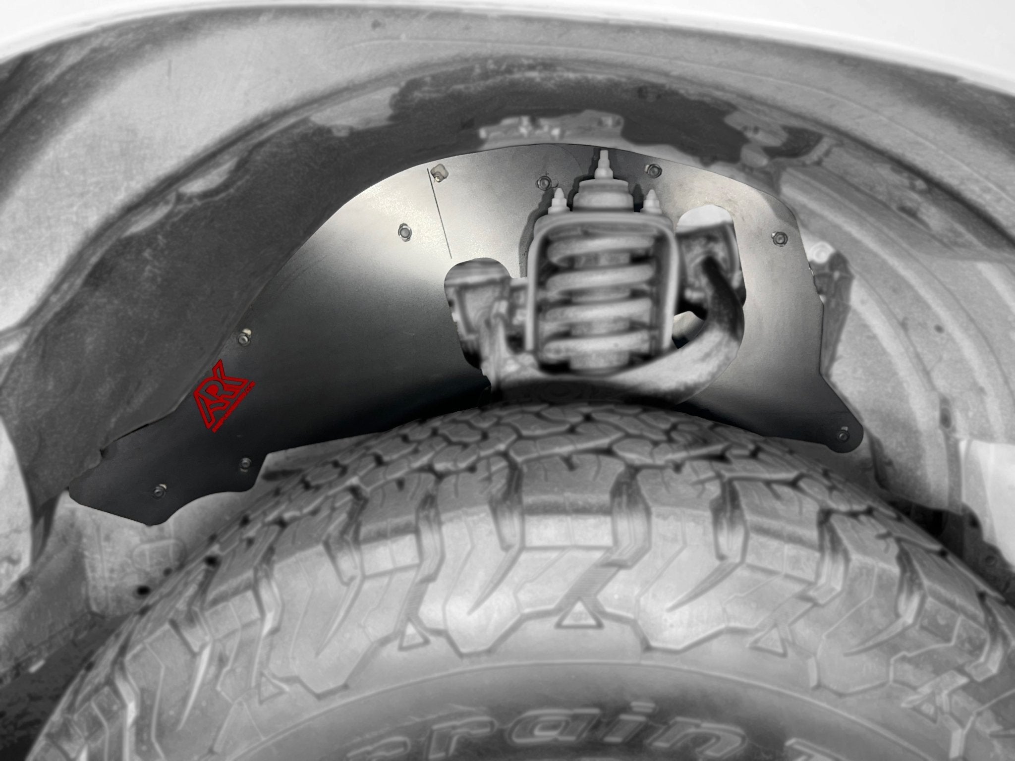 2010 - 2024 Toyota 4Runner TriXPoly Splash Guards - TEQ Offroad