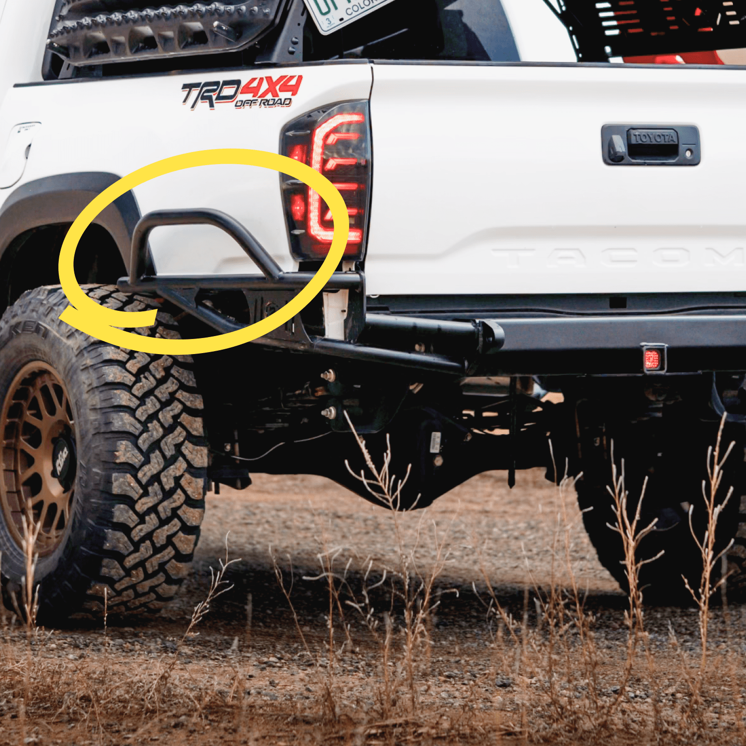 2016 - 2023 / 3rd Gen / Tacoma Rear Bumper - TEQ Offroad