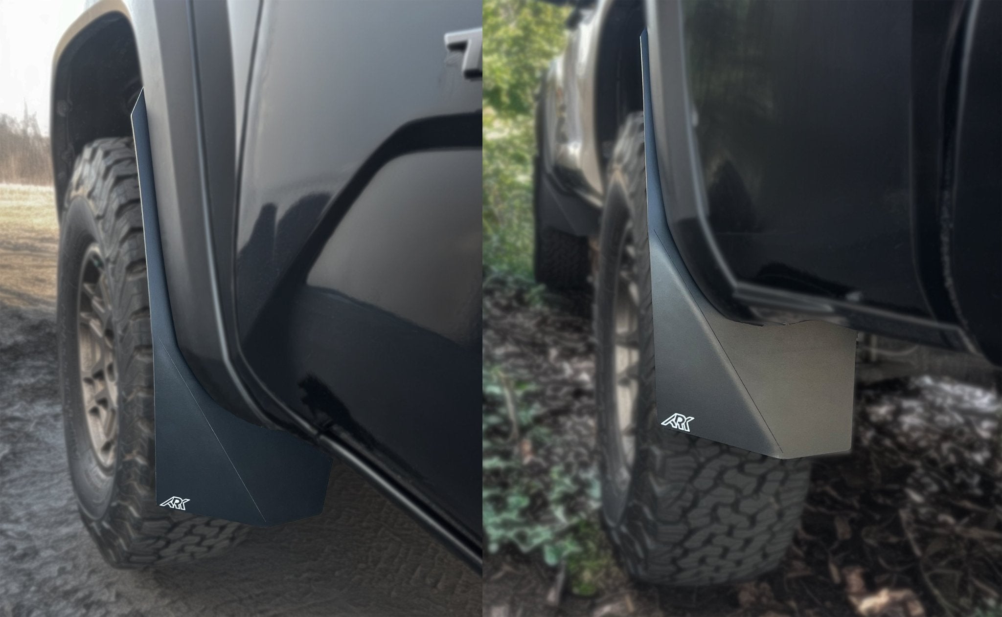2016 - 2023 Toyota Tacoma TriXpoly Mudflaps - TEQ Offroad