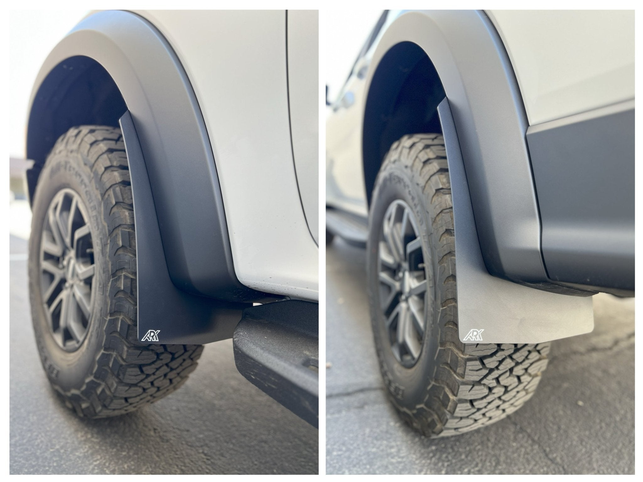 2024+ Ford Ranger Raptor TriXPoly Mid Mud Flaps - TEQ Offroad
