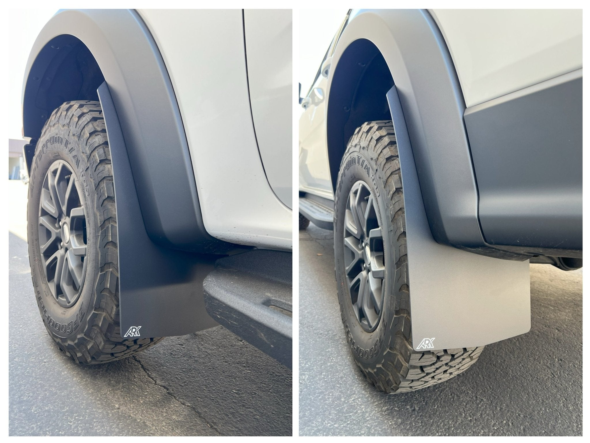 2024+ Ford Ranger Raptor TriXPoly Mud Flaps - TEQ Offroad