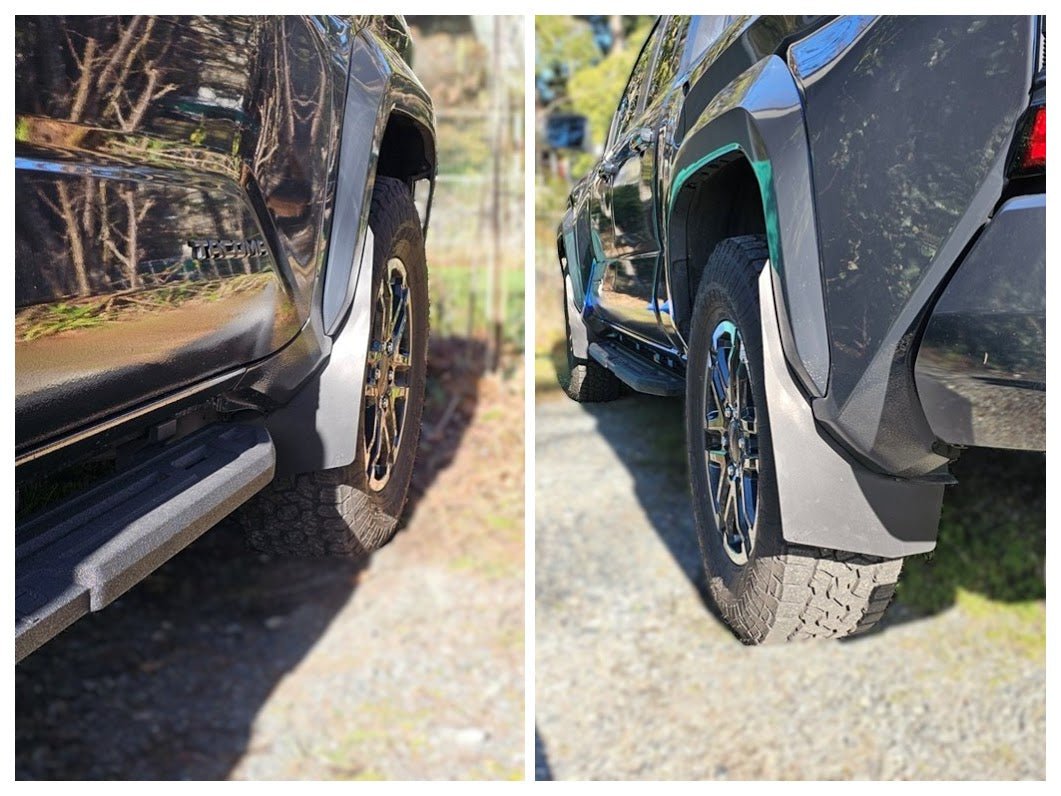 2024+ Toyota Tacoma TriXpoly Mid - Mudflaps - TEQ Offroad