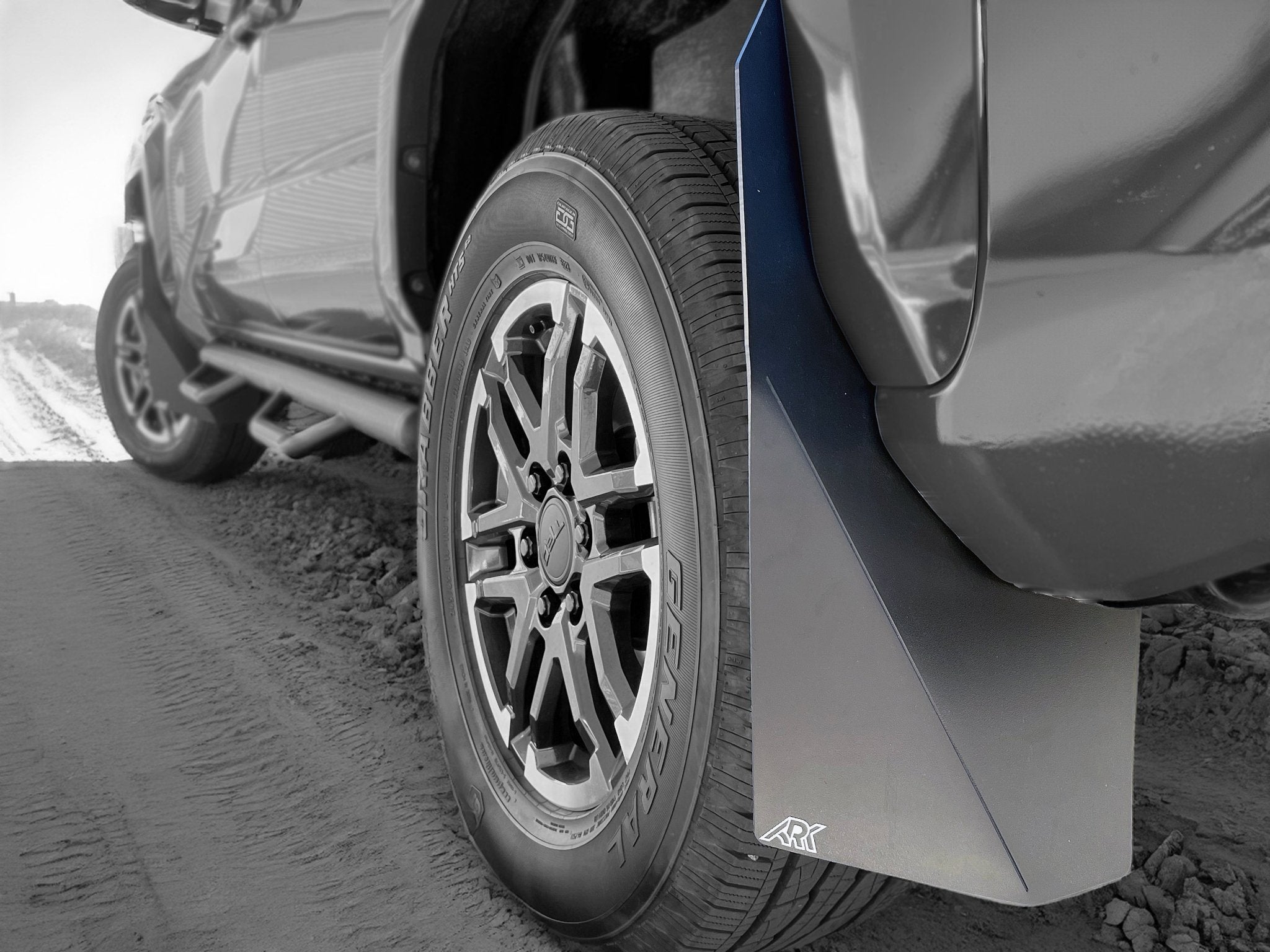 2024+ Toyota Tacoma TriXpoly Splash Guards & Mudflap Micros - TEQ Offroad