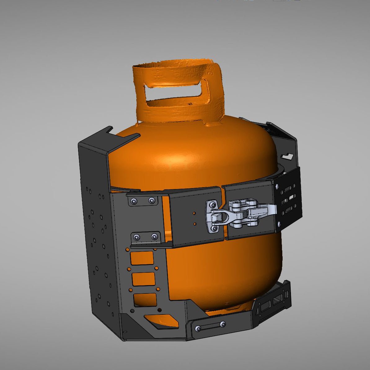 20LB Propane Tank Mount - TEQ Offroad