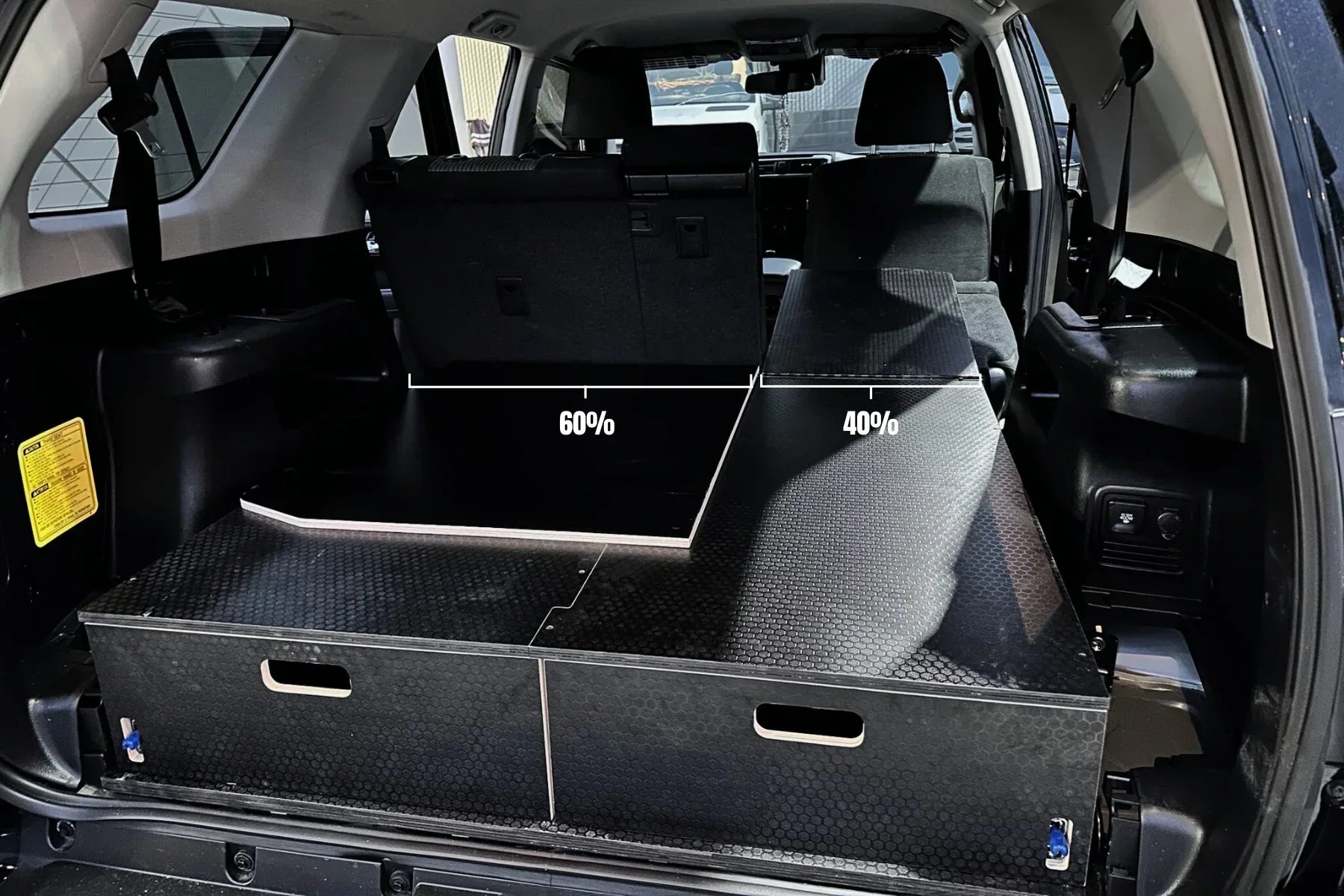 4Runner Dual Drawer Storage PreCut Kit - 2 Options