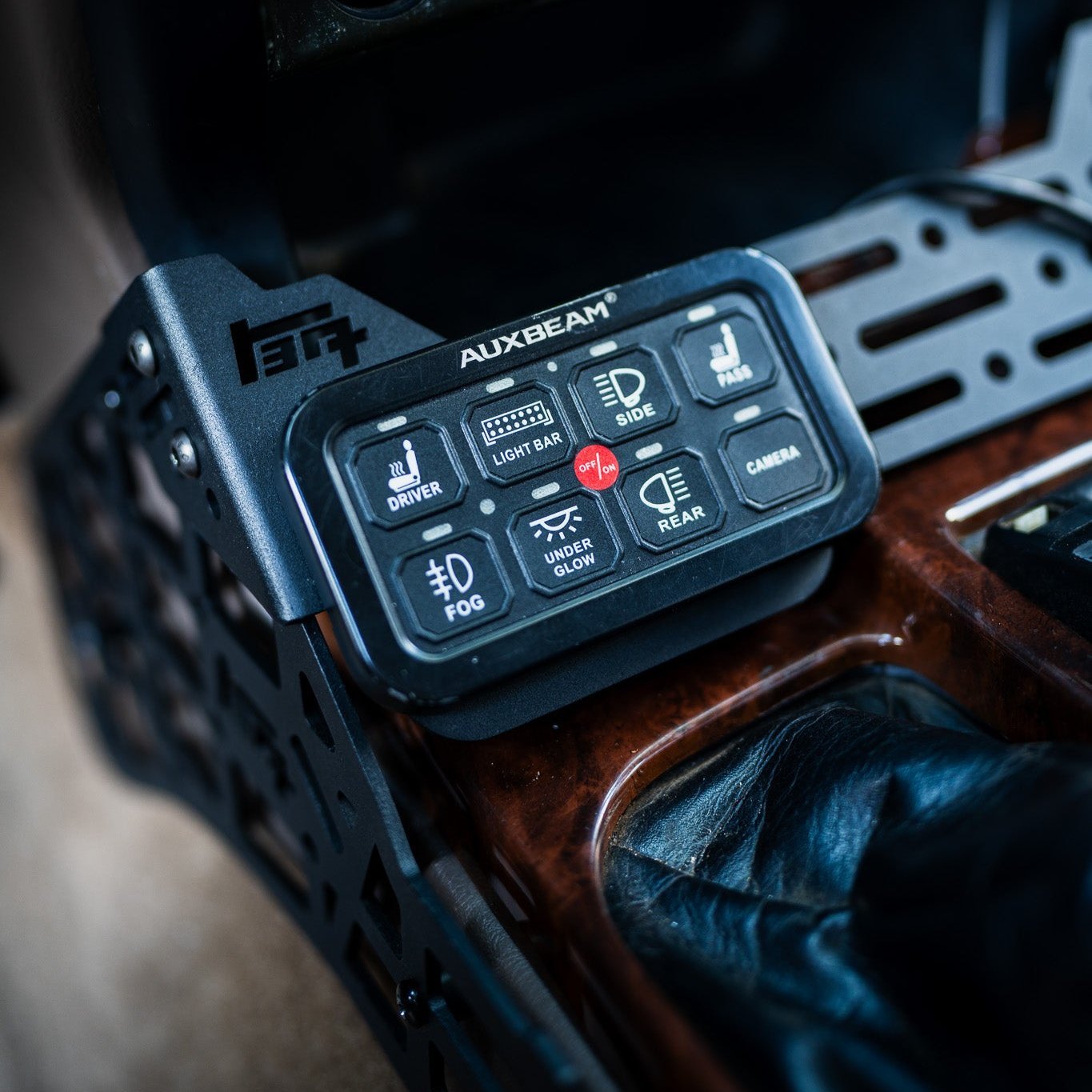 3rd Gen 4Runner Center Console Molle Panel 1996 - 2002 - TEQ Offroad
