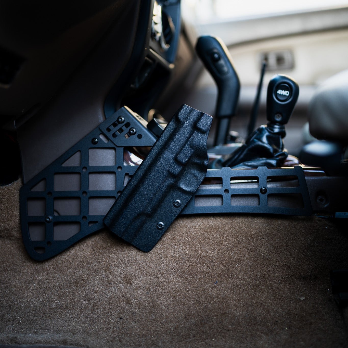 3rd Gen 4Runner Center Console Molle Panel 1996 - 2002 - TEQ Offroad