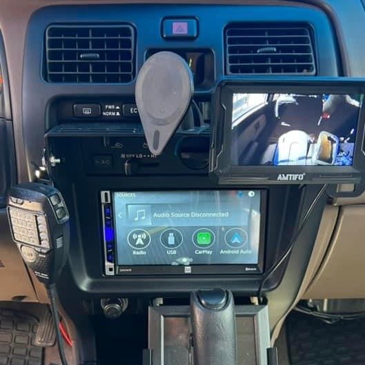 3rd Gen (96 - 02) 4Runner Center Console Dash Modular Accessory Mount (MAM) - TEQ Offroad