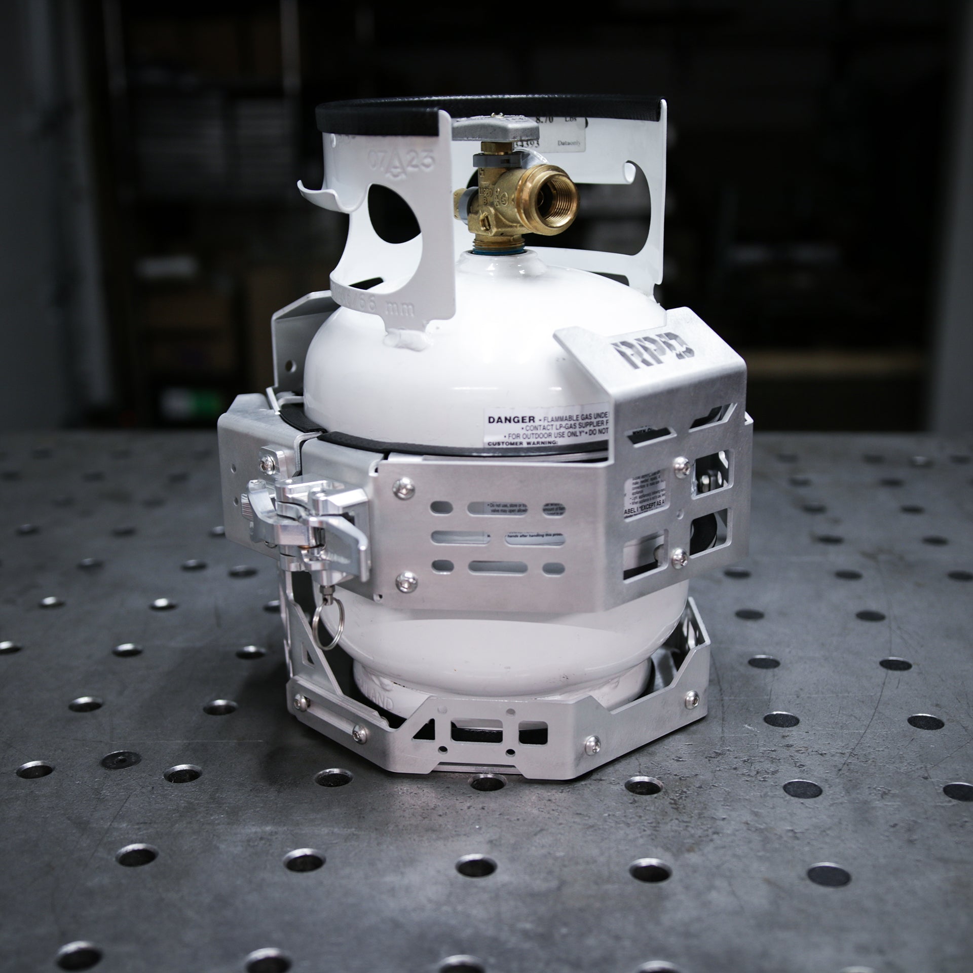 5LB Propane Tank Mount for Outdoor Adventures - TEQ Offroad