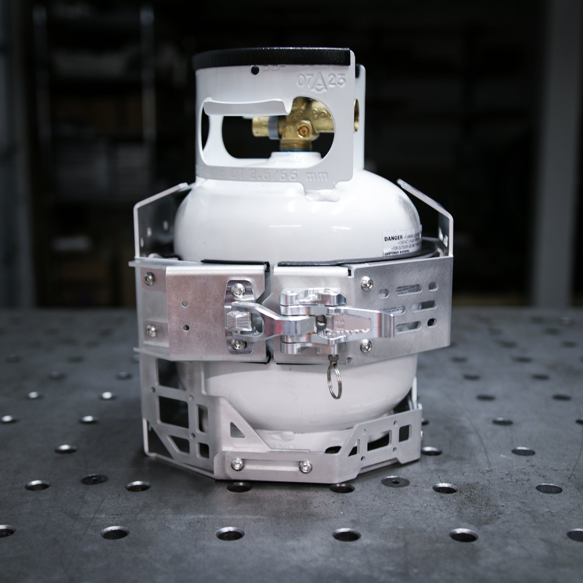 5LB Propane Tank Mount for Outdoor Adventures - TEQ Offroad