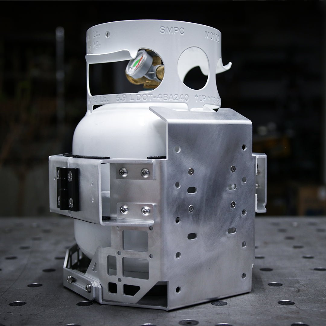 5LB Propane Tank Mount for Outdoor Adventures - TEQ Offroad