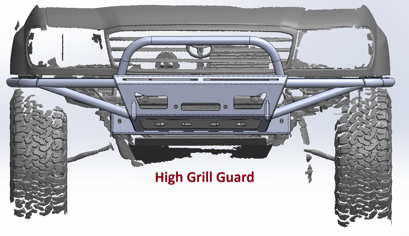 STRYKER 100 Front Bumper - Welded - LX470