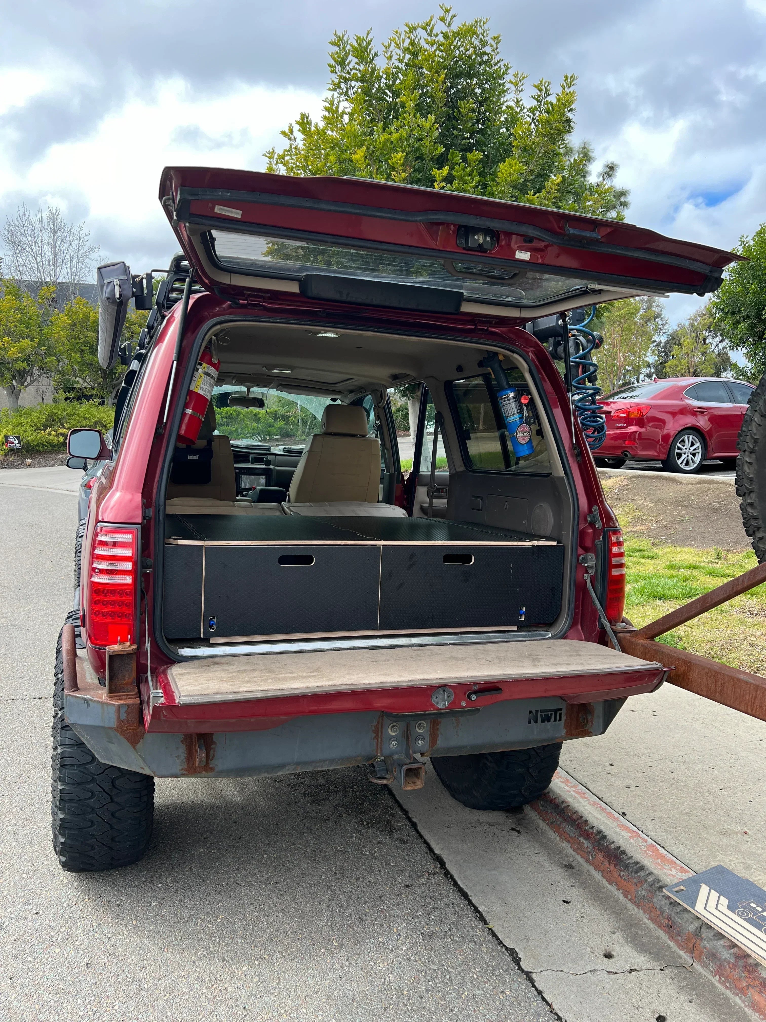 Land Cruiser 80 Series Dual Drawer Pre-Cut Kit! - 2 options