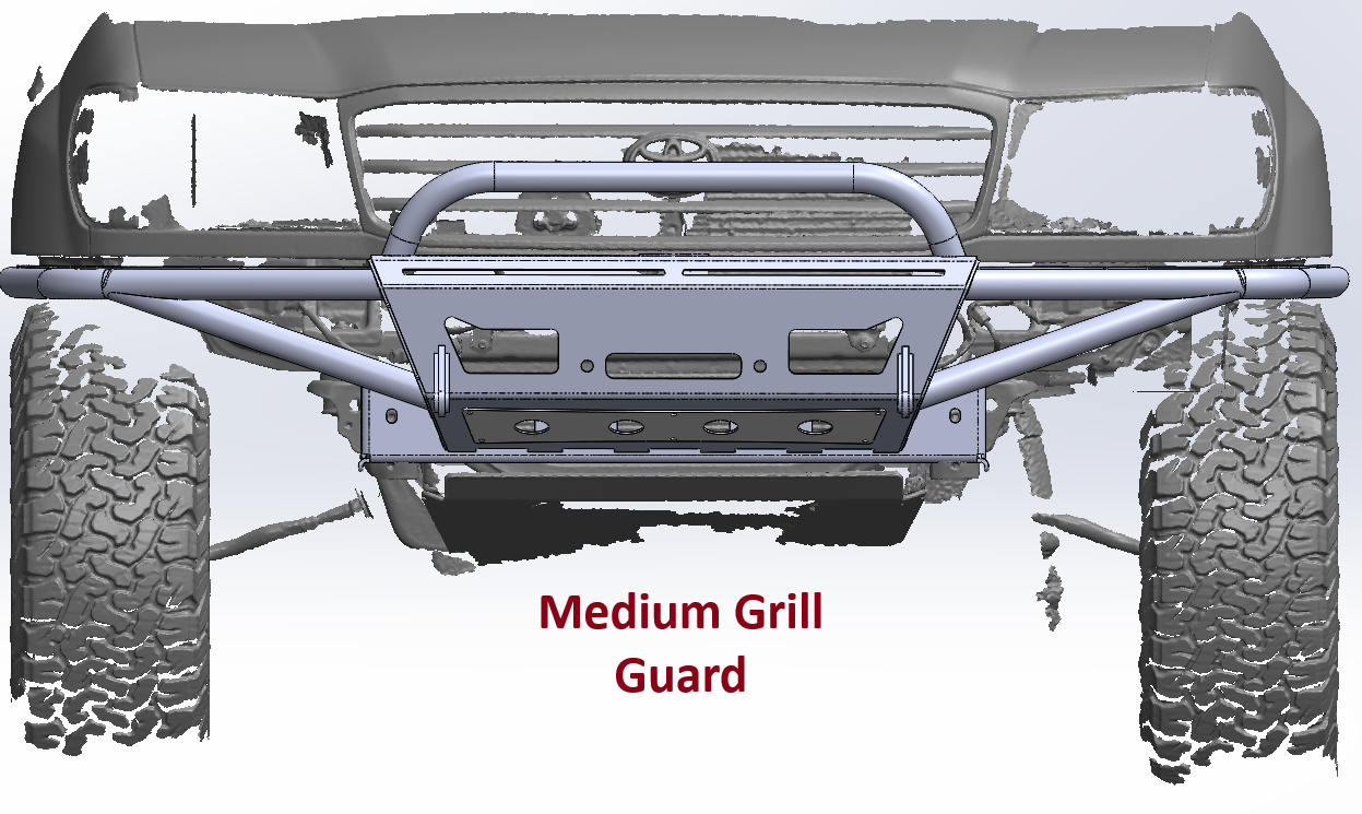 STRYKER 100 Front Bumper - Welded - LX470