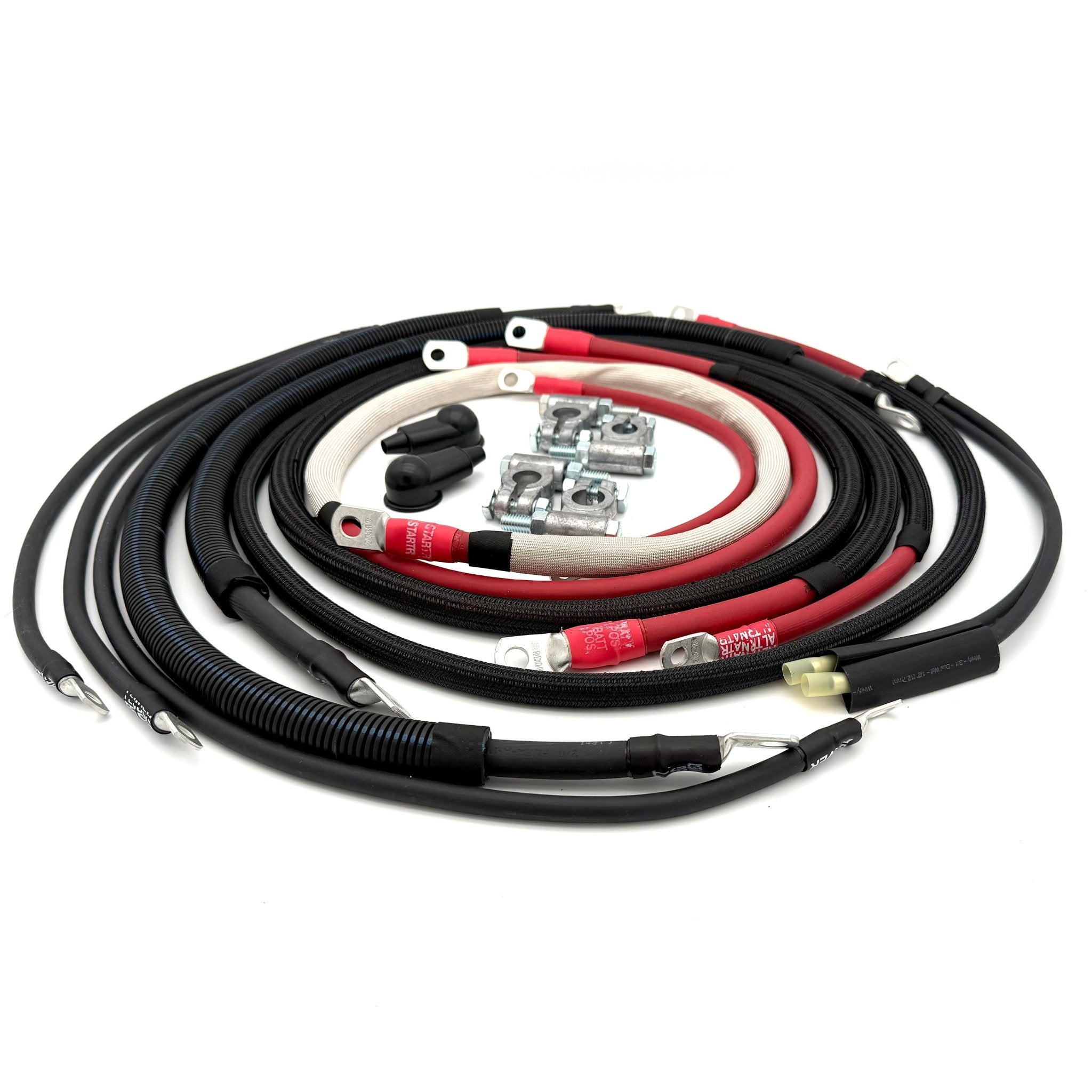 Dodge Cummins Diesel - 2nd Gen Battery Cable Kit (1994 - 2002) - TEQ Offroad