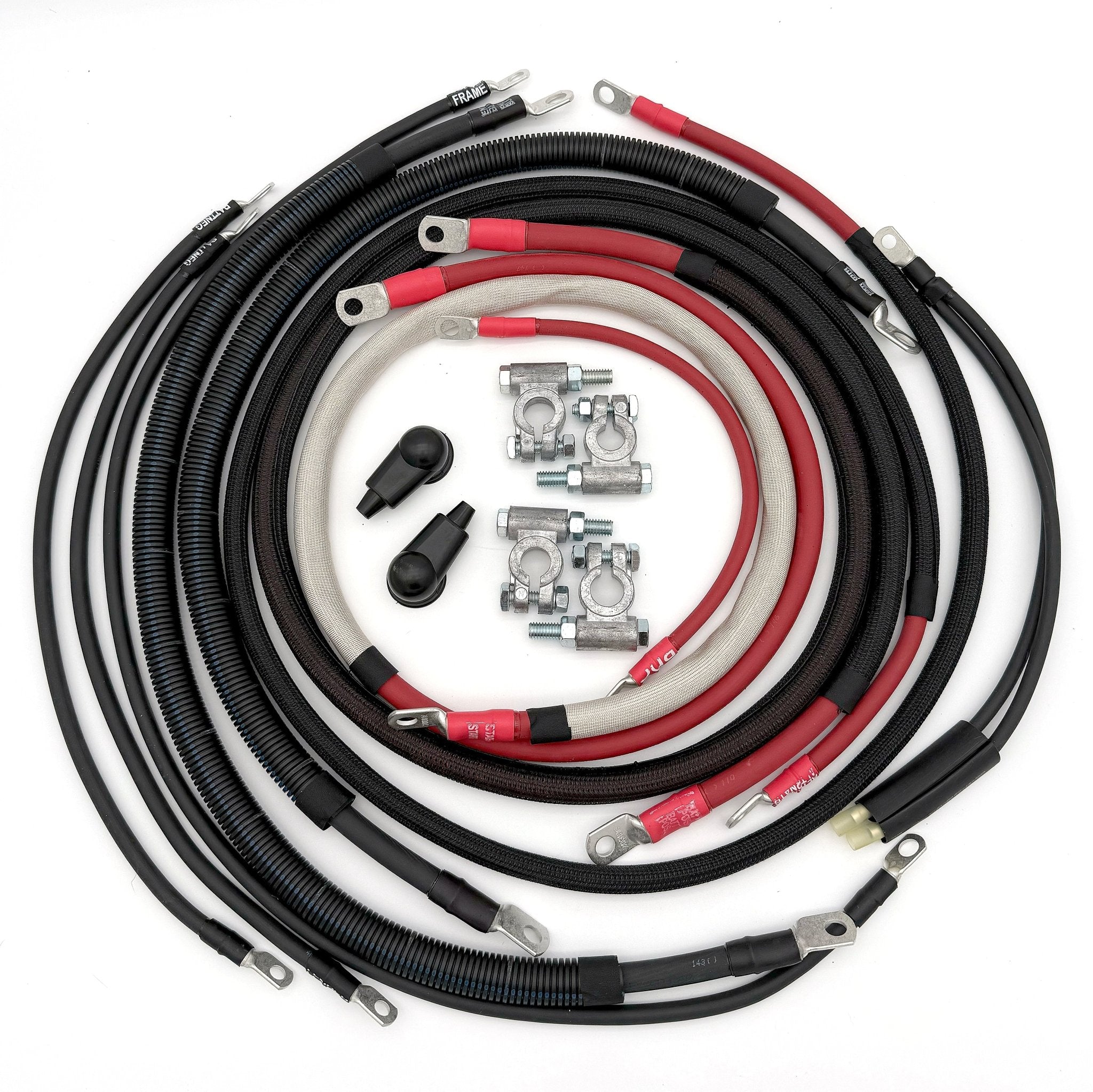 Dodge Cummins Diesel - 2nd Gen Battery Cable Kit (1994 - 2002) - TEQ Offroad
