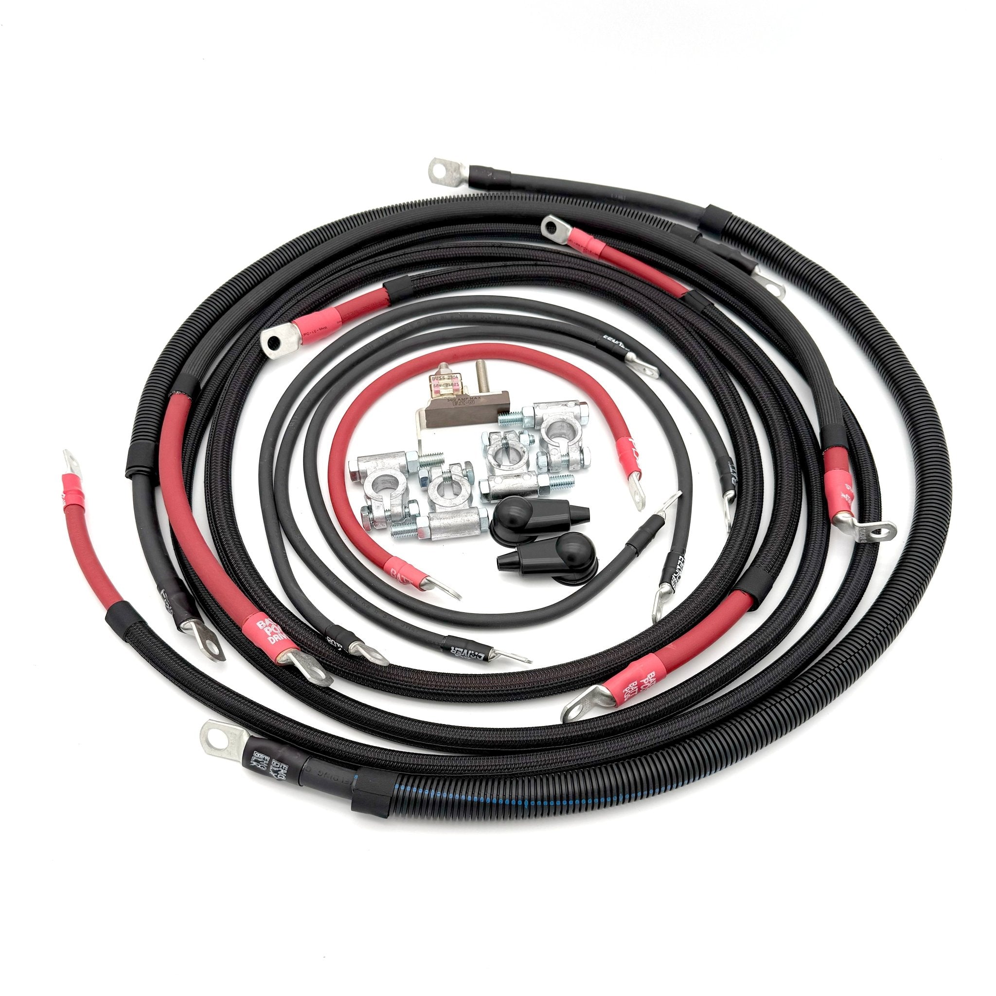 Dodge/RAM Cummins Diesel - 4th Gen Battery Cable Kit (2010 - 2018) - TEQ Offroad