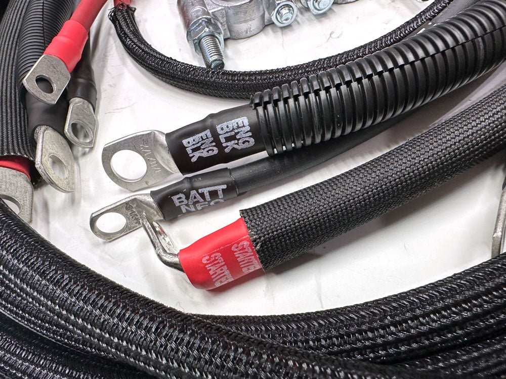 Dodge/RAM Cummins Diesel - 4th Gen Battery Cable Kit (2010 - 2018) - TEQ Offroad