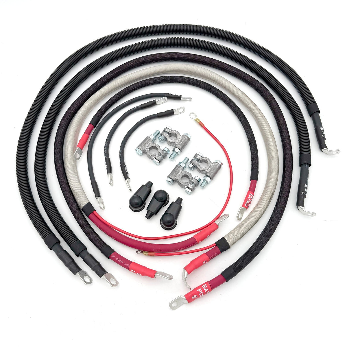 Ford Powerstroke 7.3 Diesel - F250/F350 Battery Cable Kit (1999-2003) - TEQ Offroad