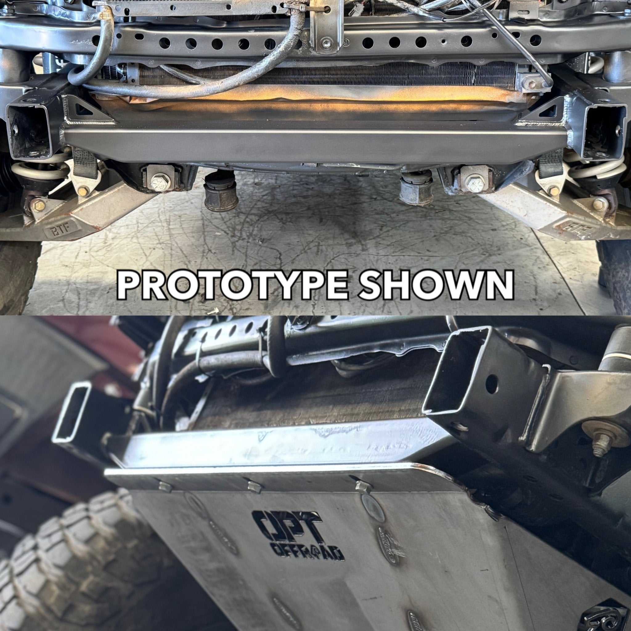 HD Skid Plate Crossmember (96 - 02 4Runner, 95 - 04 Tacoma) - TEQ Offroad