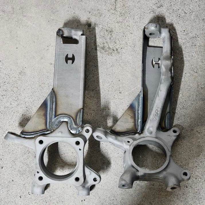 HFW Spindle Gussets (4th/5th Gen 4Runner, 2nd/3rd Gen Tacoma, GX, FJ) - TEQ Offroad