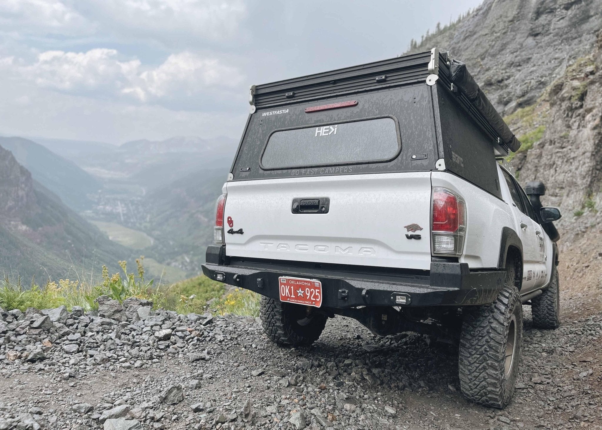 Hi - Lite Overland Toyota Tacoma Rear Bumper 3rd Gen (2016 - 2023) - TEQ Offroad