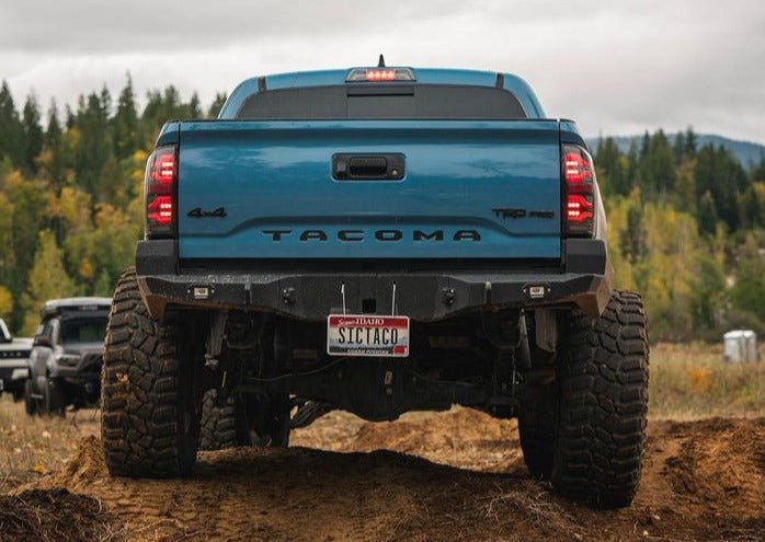 Hi - Lite Overland Toyota Tacoma Rear Bumper 3rd Gen (2016 - 2023) - TEQ Offroad