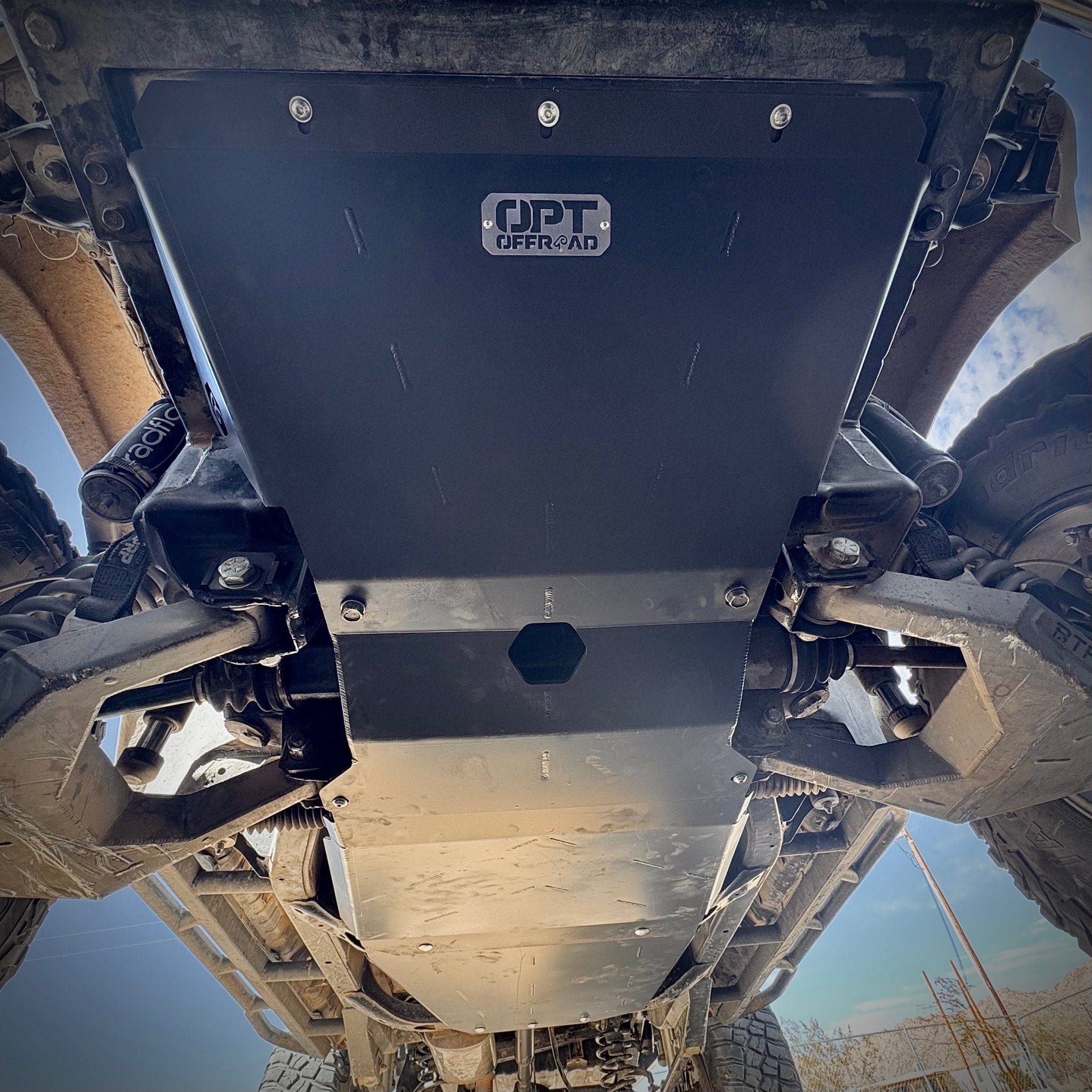 High Clearance HD Skid Plate & Radiator (96 - 02 4Runner, 95 - 04 Tacoma) - TEQ Offroad