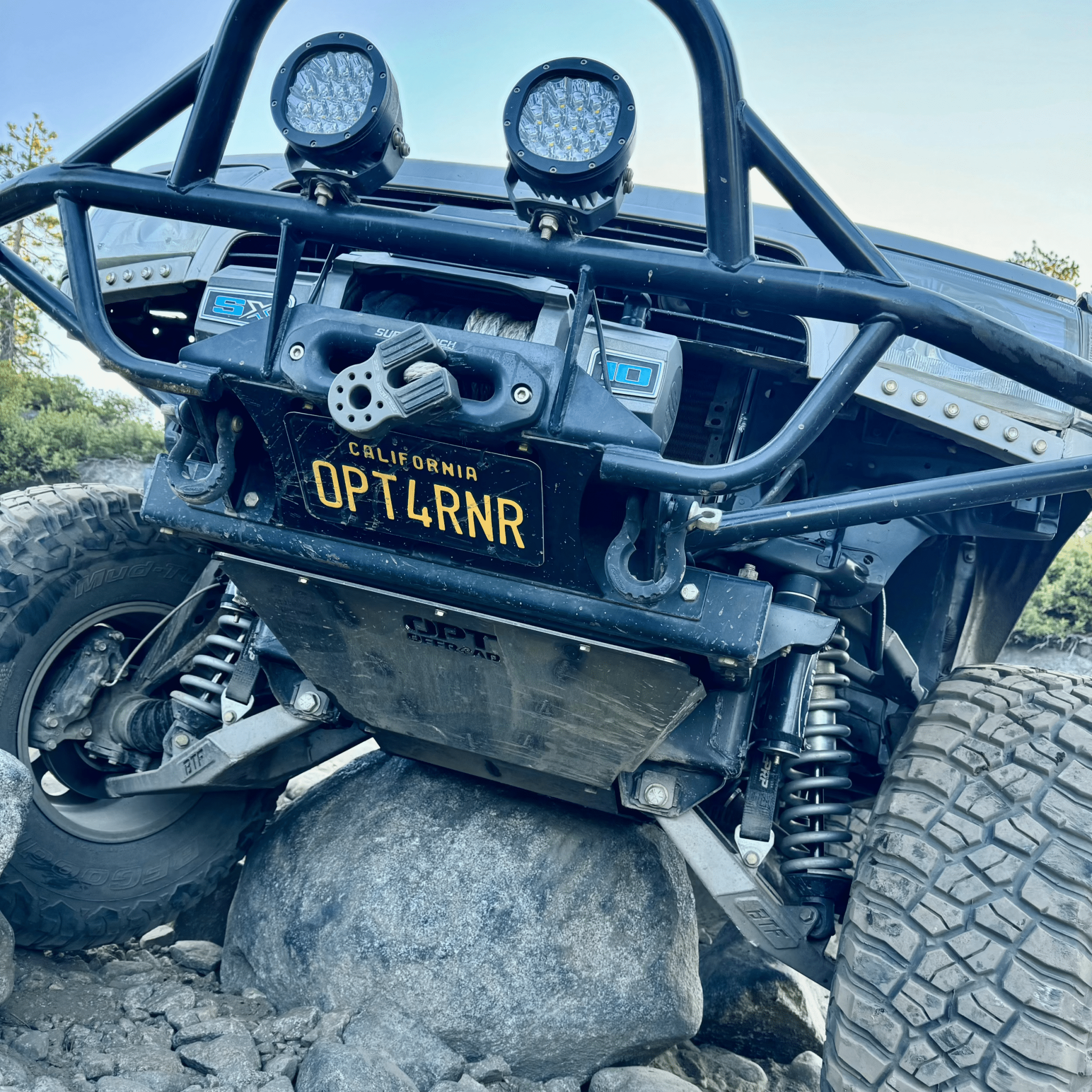 High Clearance HD Skid Plates (96 - 02 4Runner, 95 - 04 Tacoma) - TEQ Offroad