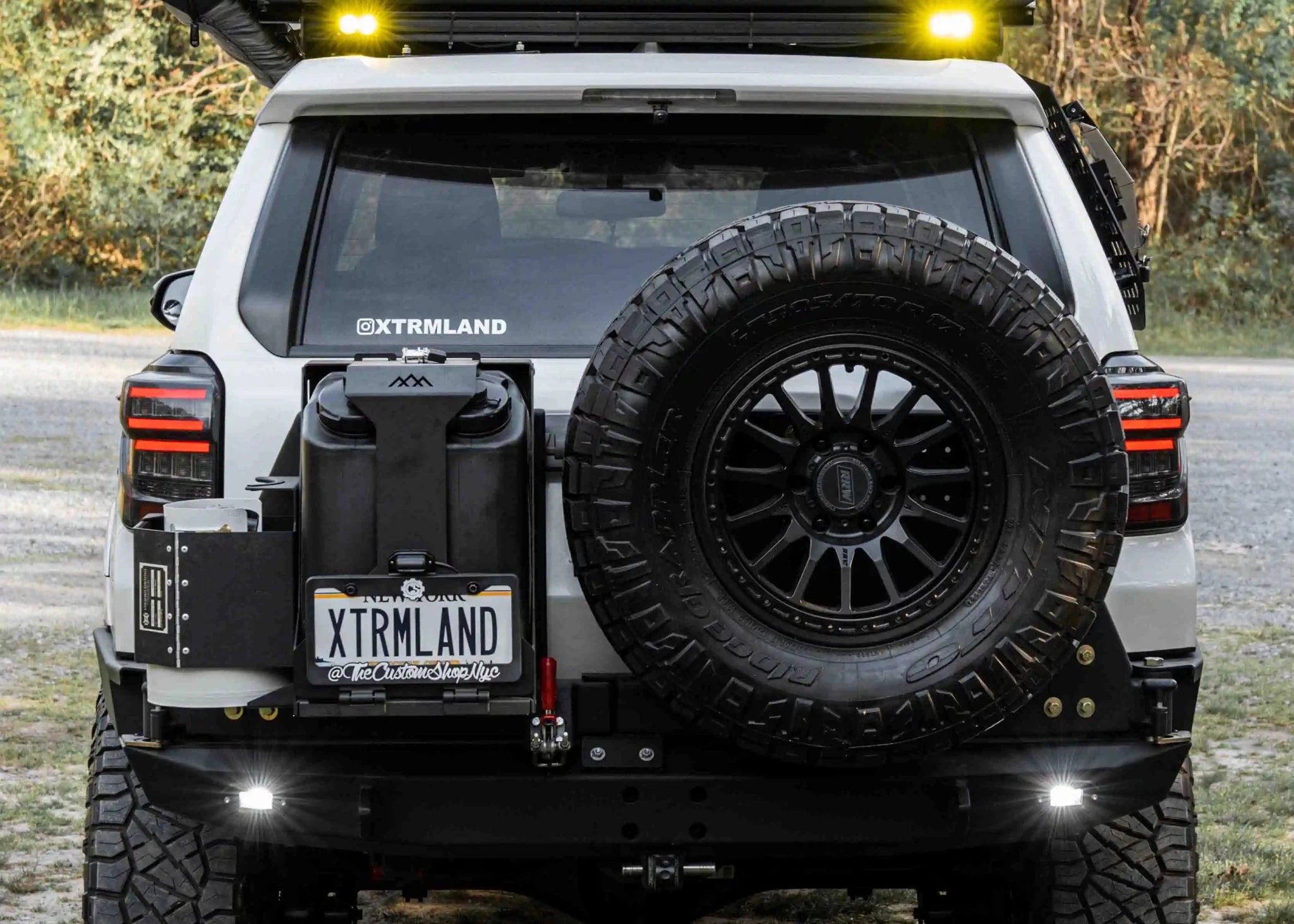 Jerry's Can Holder - Dual Universal Jerry Can Carrier - TEQ Offroad