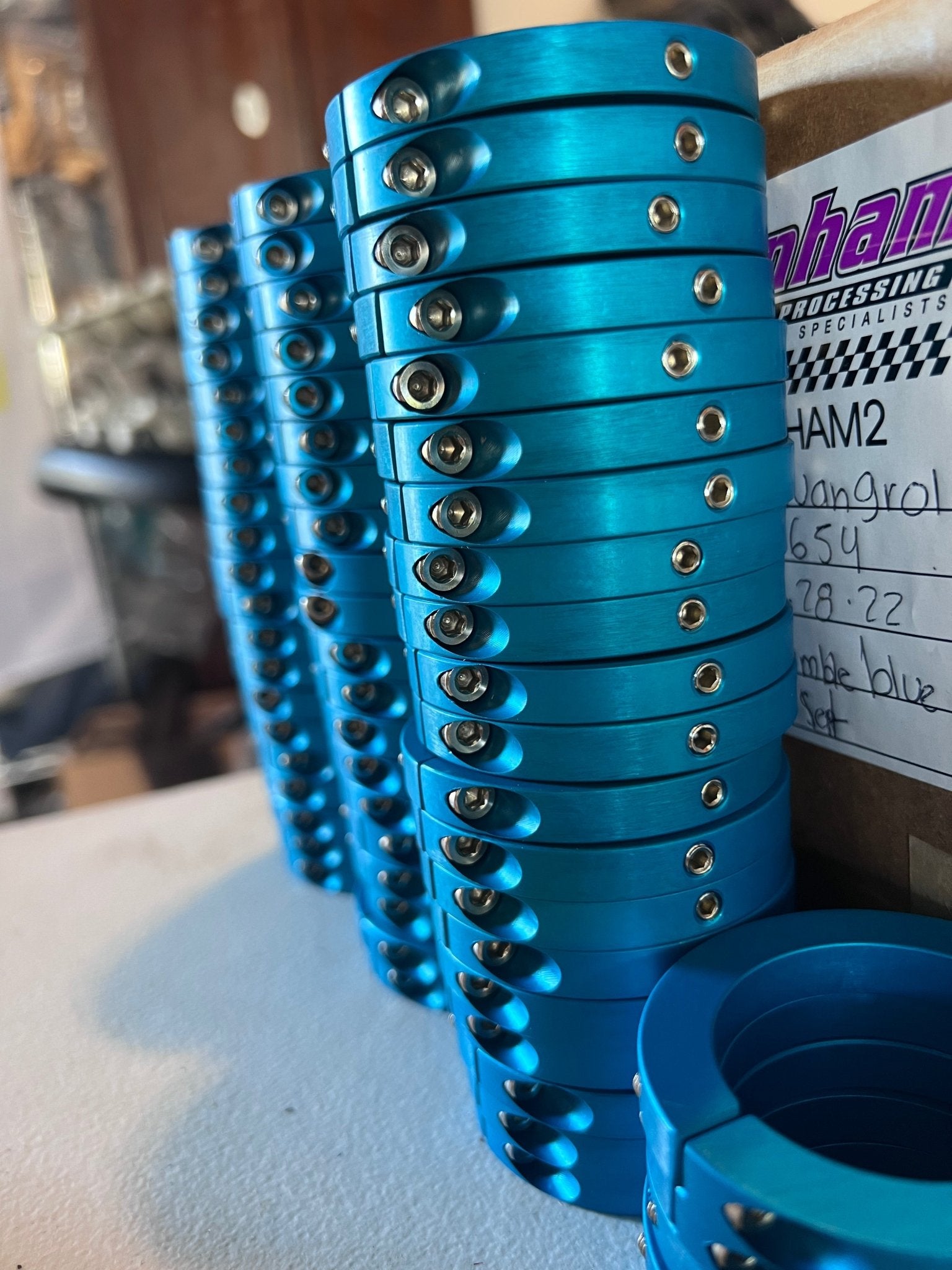 Kdss front sway bar billet clamps (pair) - TEQ Offroad