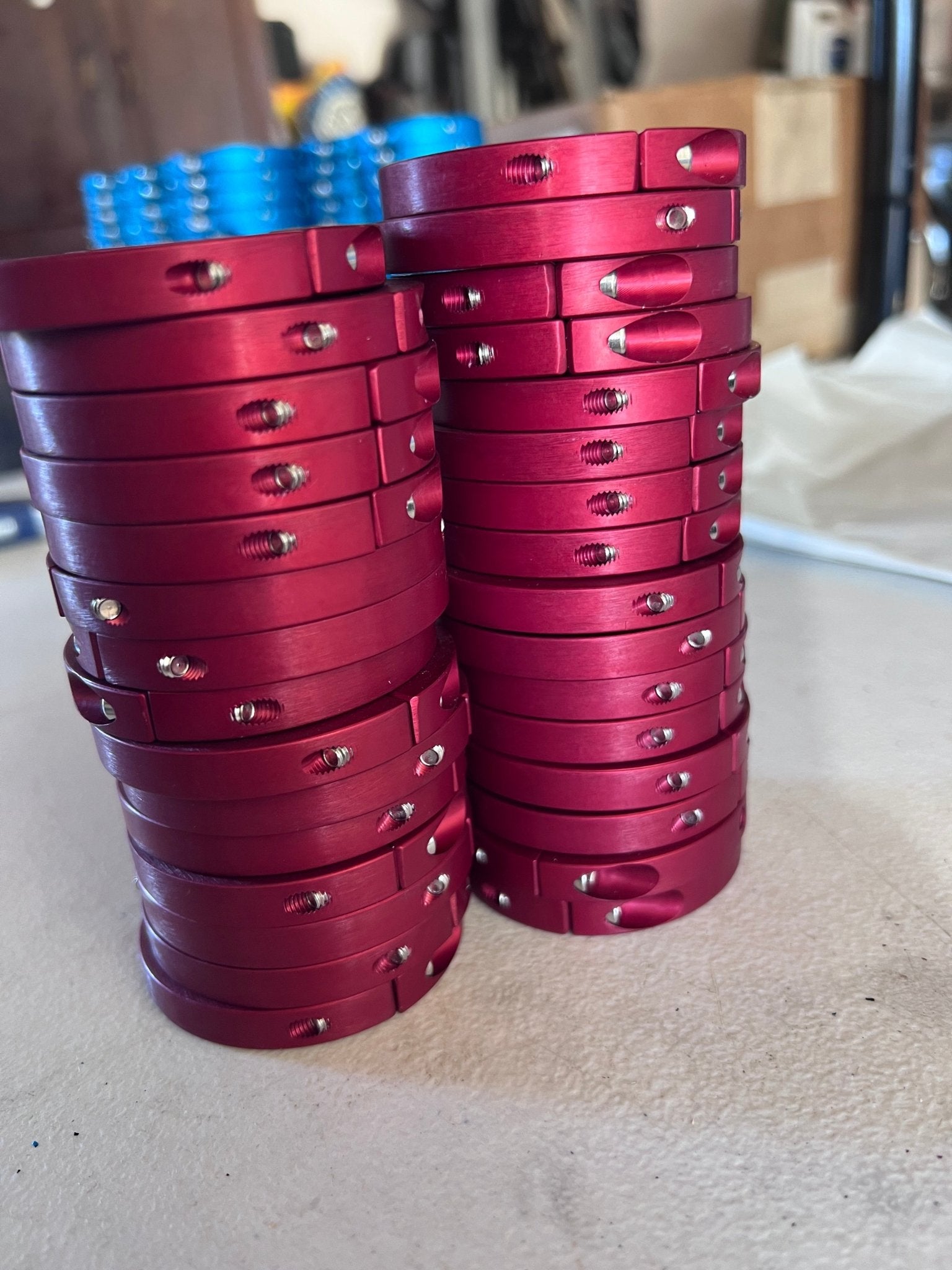 Kdss front sway bar billet clamps (pair) - TEQ Offroad