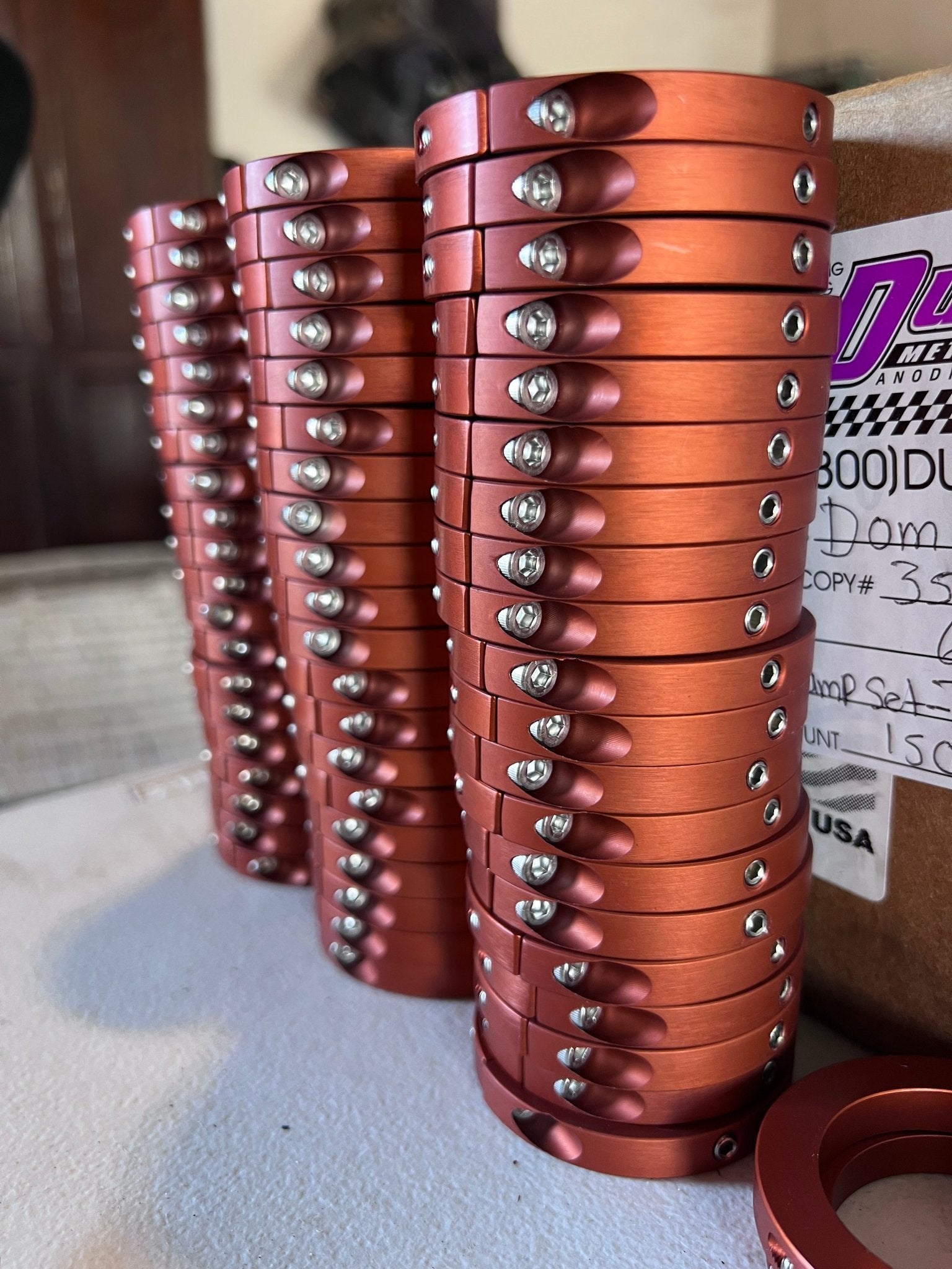 Kdss front sway bar billet clamps (pair) - TEQ Offroad