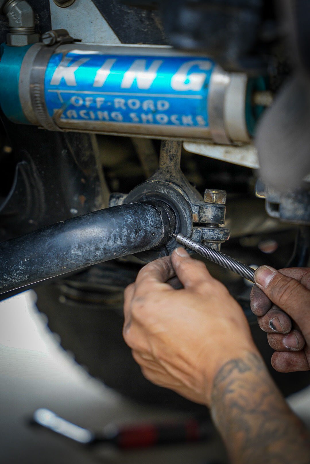 Kdss front sway bar billet clamps (pair) - TEQ Offroad