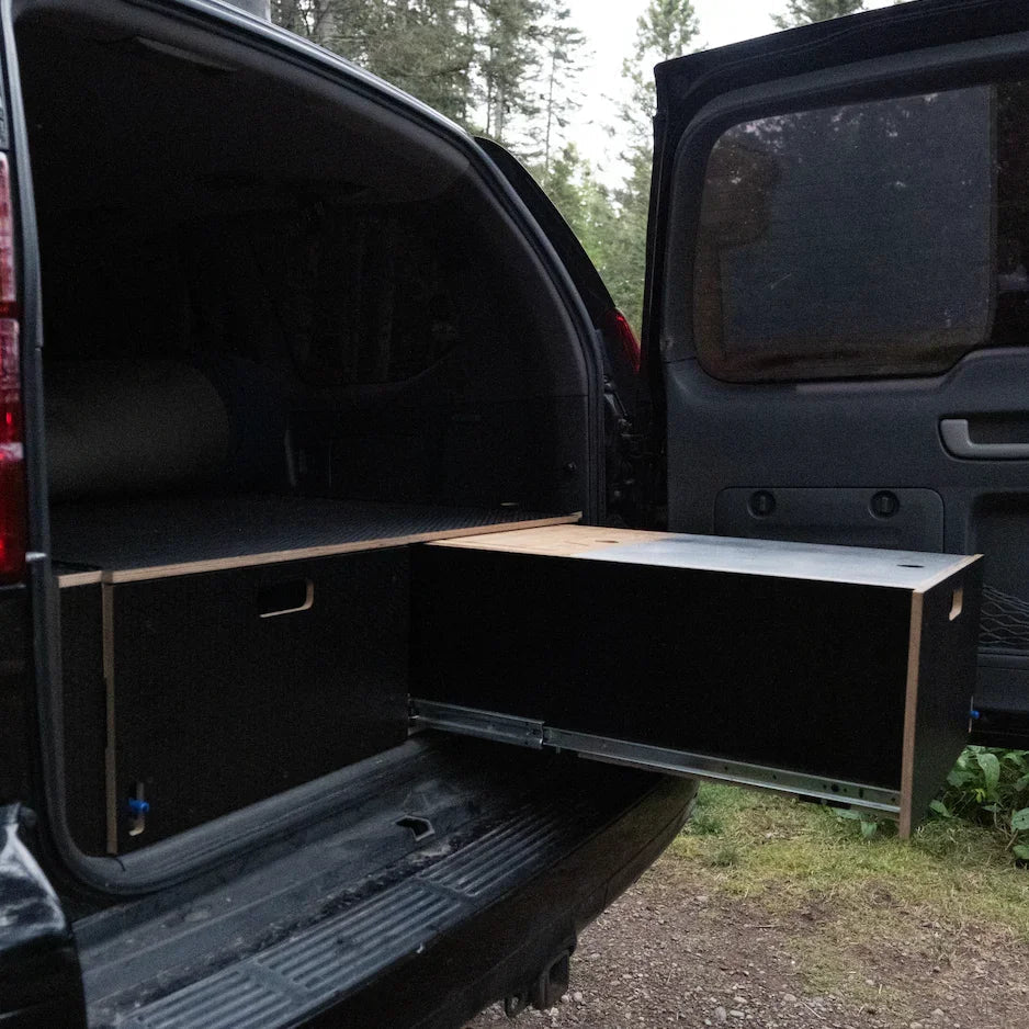 Lexus GX470 03 - 09 Dual Drawer Storage PreCut Kit - 2 options - TEQ Offroad