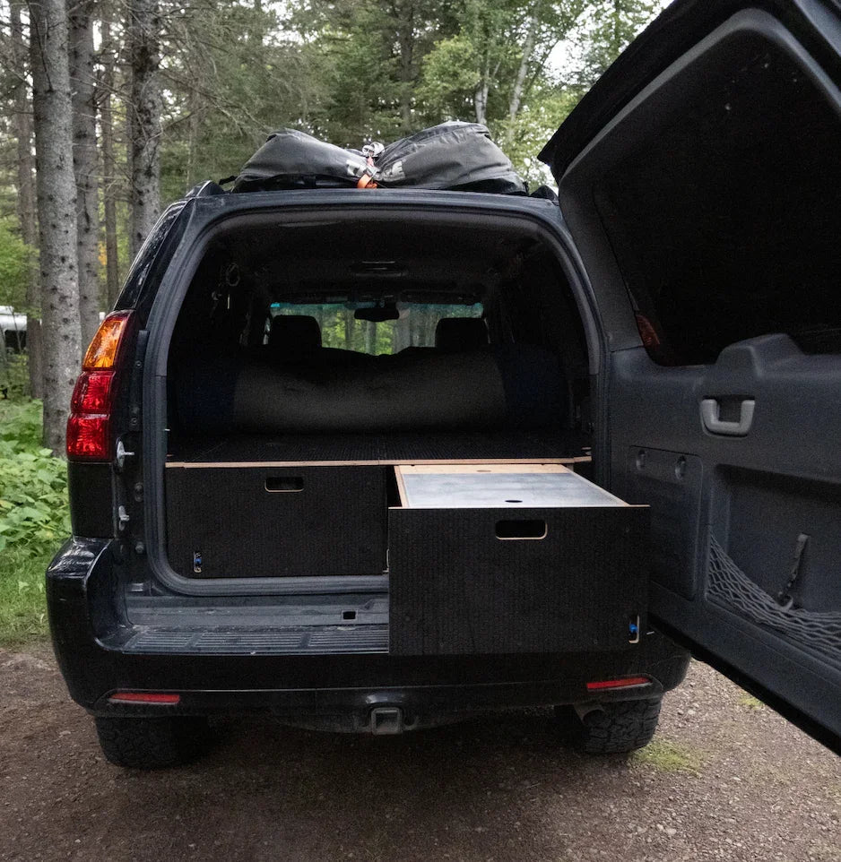 Lexus GX470 03-09 Dual Drawer Storage PreCut Kit - 2 options - TEQ Offroad