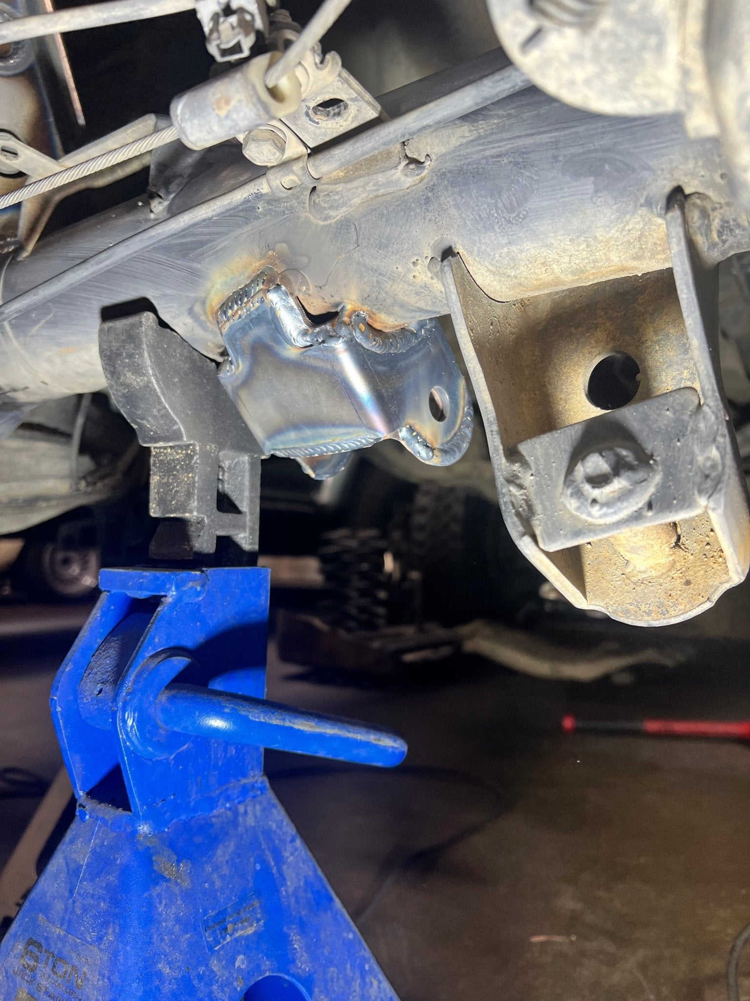 Lower Link Axle Mount Reinforcements - 3rd Gen 4runner - TEQ Offroad