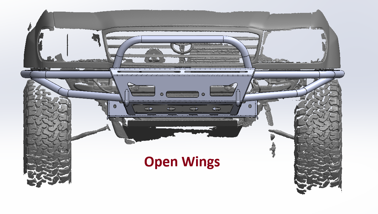 STRYKER 100 Front Bumper - Welded - LX470