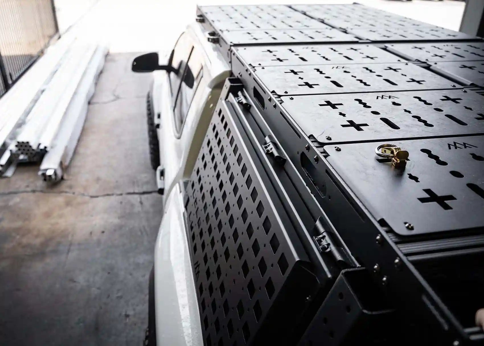 Overland Bed Rack Storage Box - Toyota Tacoma - TEQ Offroad