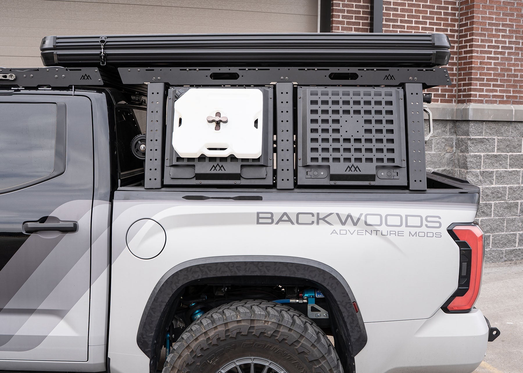 Overland Bed Rack Storage Box - Toyota Tundra - TEQ Offroad