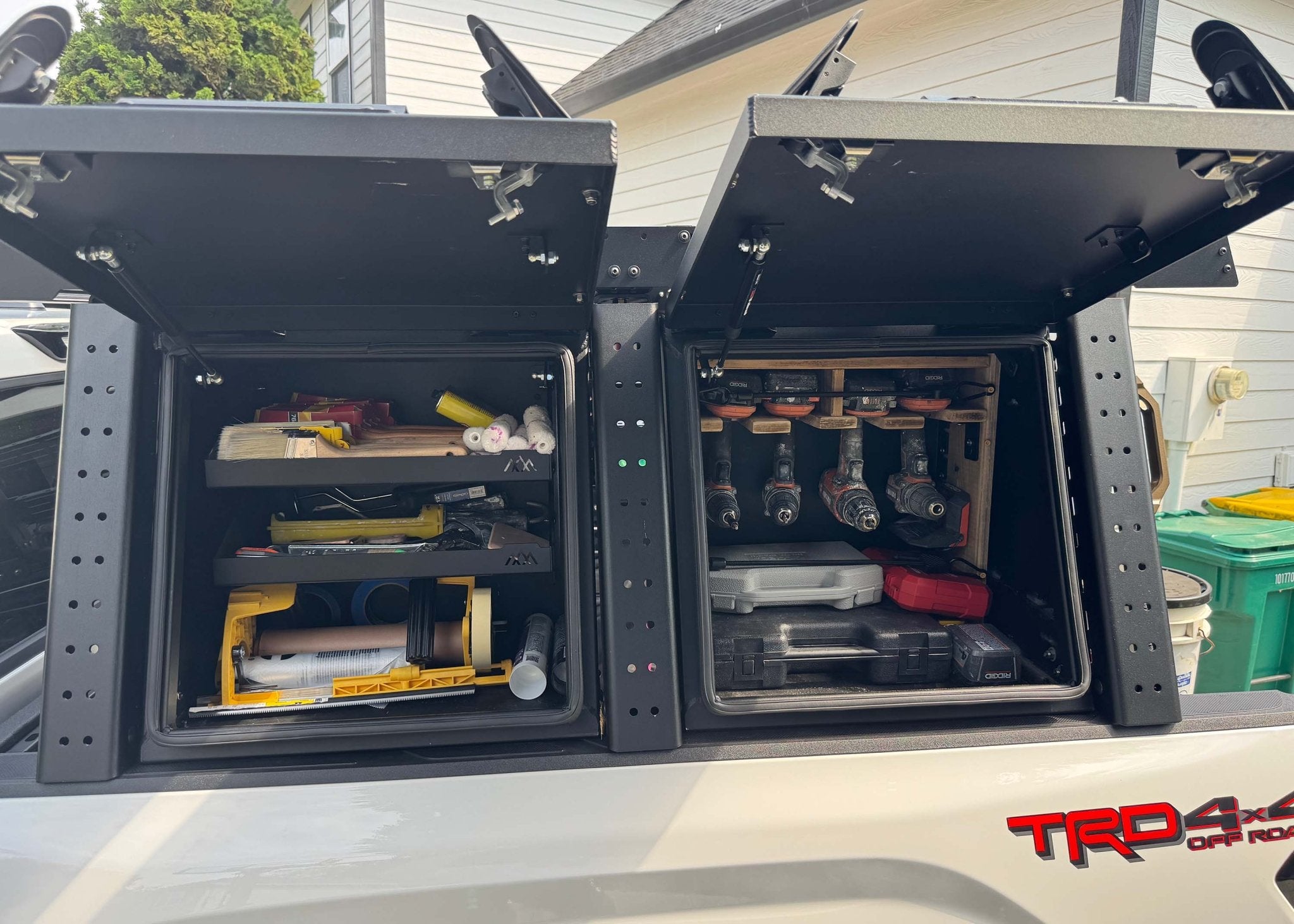 Overland Bed Rack Storage Box - Toyota Tundra - TEQ Offroad