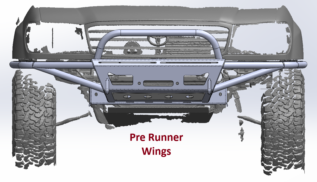 STRYKER 100 Front Bumper - Welded - LX470