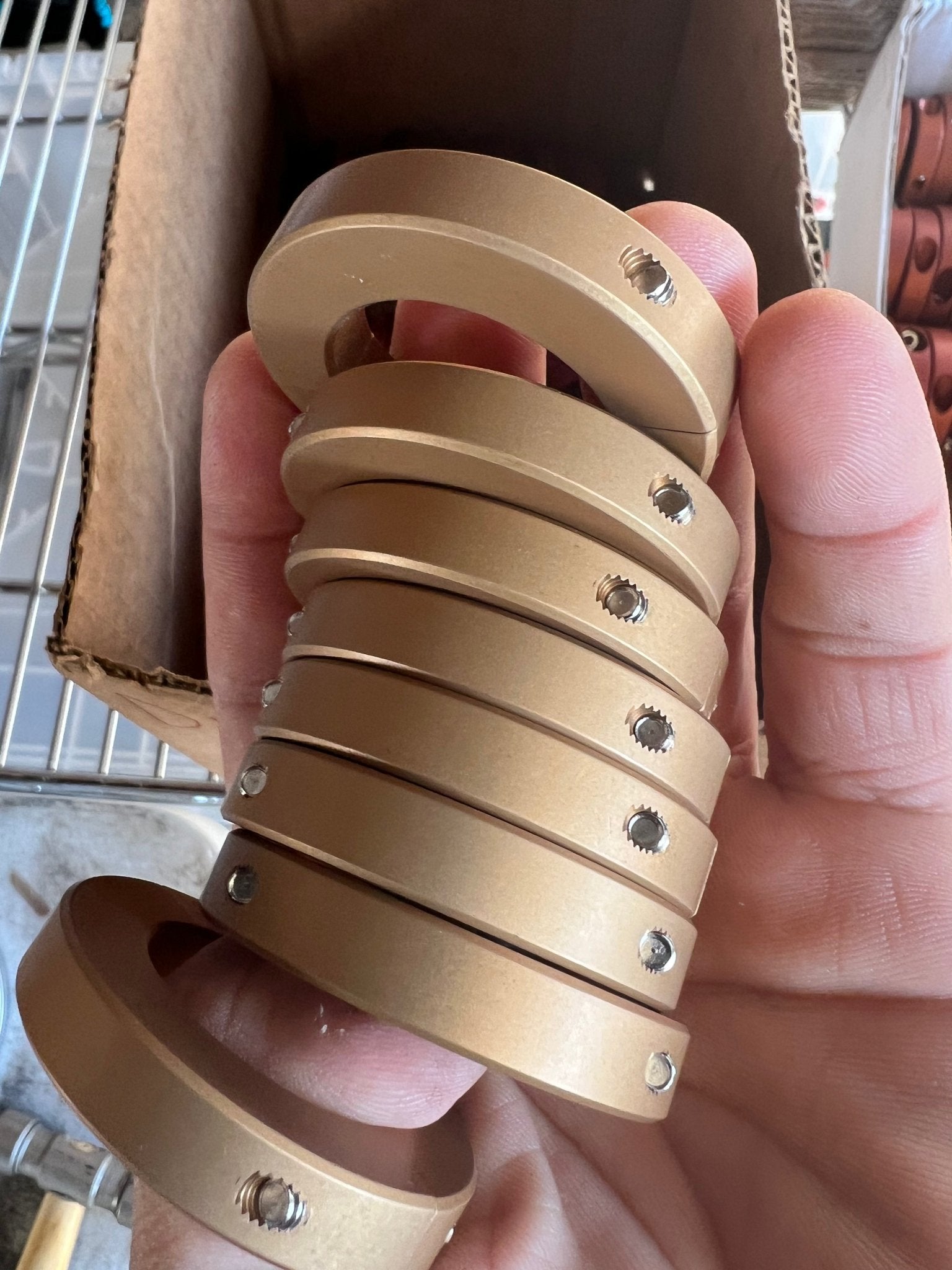 Rear KDSS Sway bar billet clamps - TEQ Offroad