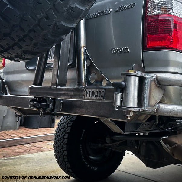Swing Out Spare Tire Carrier Universal Heavy Duty Hinge Kit Assembly - TEQ Offroad