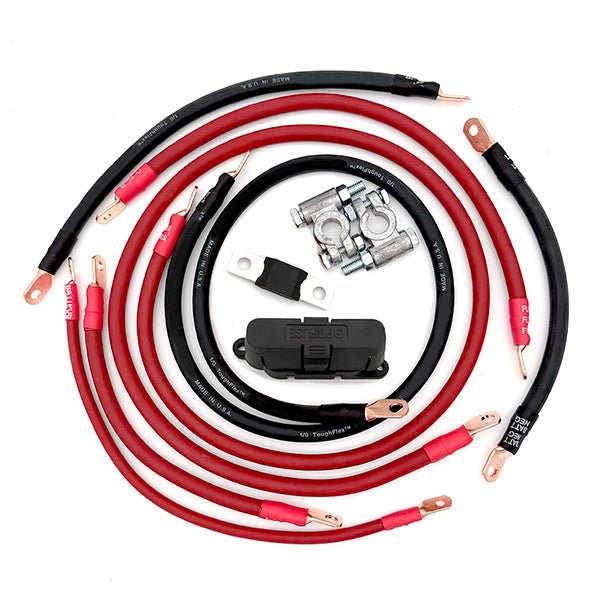 Toyota 4Runner Big 7 Battery Cable Kit (Gen 3 - 1996 - 2002) - TEQ Offroad